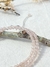 Colar quartzo rosa prata 925 - loja online