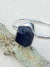 Anel turmalina negra prata 925 - comprar online