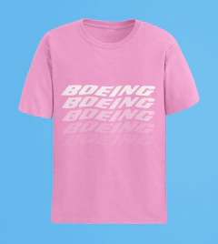 Imagen de REMERA BOEING DEGRADADO