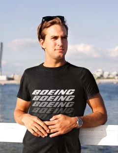 REMERA BOEING DEGRADADO - tienda online