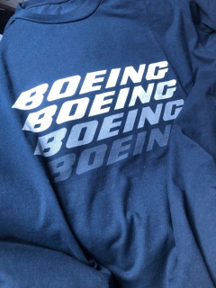 REMERA BOEING DEGRADADO
