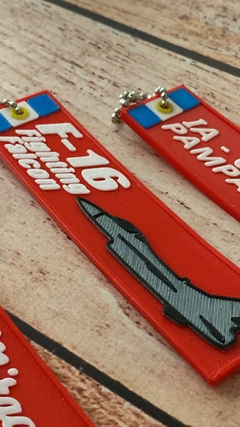 LLAVERO / TAG DE VIAJE F16 FIERZA AEREA ARGENTINA - comprar online