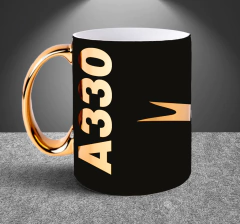 TAZA DORADA AIRBUS A330 AR