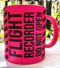 TAZA FLIGHT RECORDER ROSA
