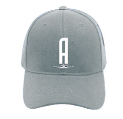 GORRA GABARDINA BORDADA 3D AIRPORT GRIS