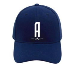 GORRA GABARDINA BORDADA 3D AIRPORT AZUL