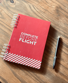 LIBRETA CUADERNO COMPLETE BEFORE FLIGHT - comprar online
