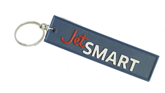 Llavero 3D Flexible "JetSmart Crew" – 10 x 2,5 cm - Modo Aeroparque