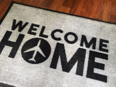 AVIATION CARPET WELCOME HOME 70 x 50 cm