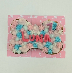 torta en forma de Hueso mini 14cm - Dogsitterchile.cl | Tortas para tu mascota & Petshop