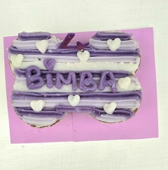 Imagen de torta en forma de Hueso mini 14cm