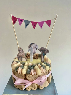 Imagen de TORTA MINI CON TU PERRITO 10CM