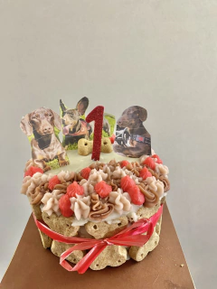 TORTA MINI CON TU PERRITO 10CM en internet