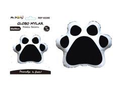 GLOBO DE HUELLA ROSADO O NEGRO 50X50 - comprar online