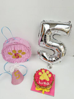 KIT CON PIÑATA (torta12cm) - Dogsitterchile.cl | Tortas para tu mascota & Petshop