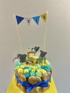 TORTA MINI CON TU PERRITO 12CM