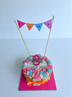 TORTA HUESITOS PEQUEÑA 13cm