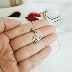 Pingente Prata 925 - Love Menino - comprar online