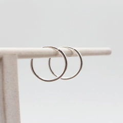 Argola Prata 925 - 10mm - comprar online