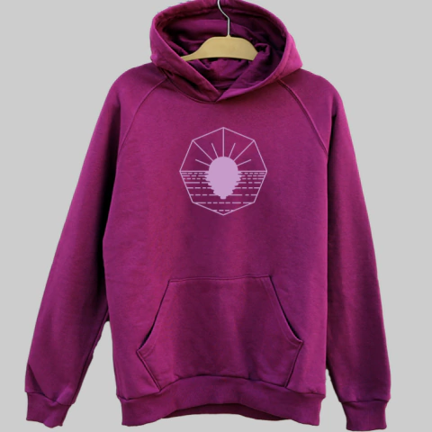 Buzo Hoodie Amanecer | Uva - comprar online