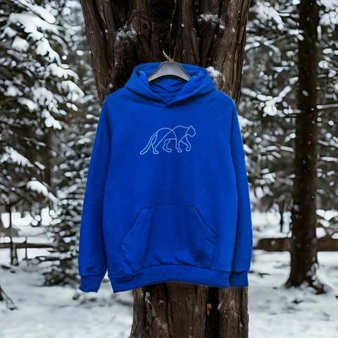Buzo Hoodie Puma | Azul Francia - comprar online