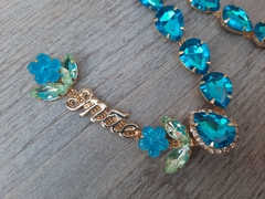 V Mãe Azul Turqueza/ Opalino/Chá - comprar online
