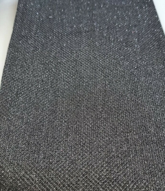 Lonita gliter texturizada preto (medida 13,5cm X 60cm) - comprar online