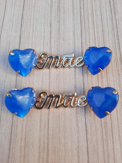 Lateral Coração Mãe Azul Bic Luminus