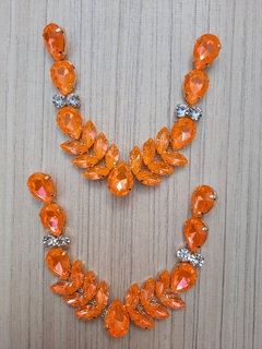 V sereia Laranja Neon