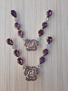 V ROSA STRASS VINHO
