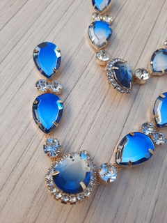 V GOTA GRANDE AZUL DEGRADÊ ESPECIAL - comprar online