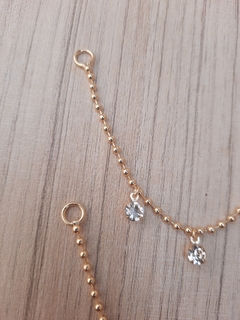 CORRENTE COM PINGENTE DE STRASS - comprar online