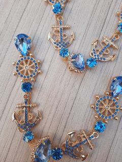 V Naútico (ancorâ/Leme) Azul Claro - comprar online
