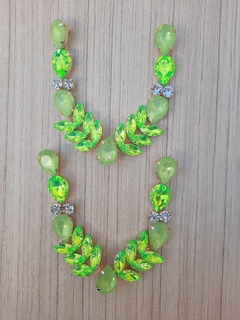 V SEREIA VERDE NEON/CITRINO OPALINO