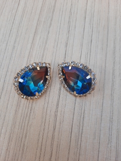 Gota solitário Degradê Vermelho Com Azul - comprar online