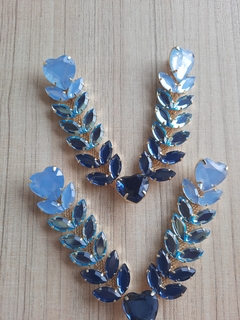 V Escama Degradê Azul (MARINHO/ÁGUA/OPAL)