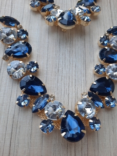 V PEDRINHA AZUL MARINHO/RÍVOLE CRISTAL - comprar online