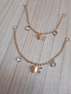 Corrente Borboleta chapinha - comprar online