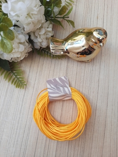 Fio de seda - Cor AMARELO OURO - cód 20226- com 15 metros - comprar online