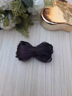 Fio de seda - Cor Marrom Escuro- cód 002 - com 15 metros