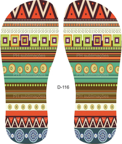 Lonita com estampa de degradê D-116