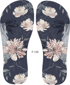 Lonita com estampa de flor F-130