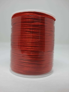 Fio De seda 1 mm VERMELHO 90M (f-778)