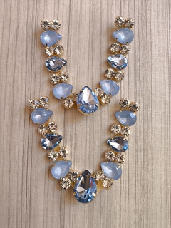 V BOLINHA AZUL CLARO/OPALINO - comprar online