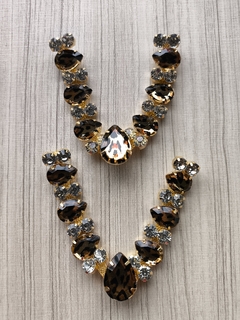 V Bolinha Animal Print - Onça inteira - comprar online