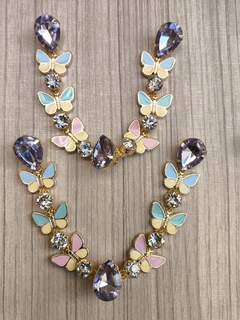 V Borboletas Resina CANDY COLLOR - GOTA LILÁS - comprar online
