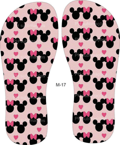 Lonita com estampa de minnie e mickey M-17