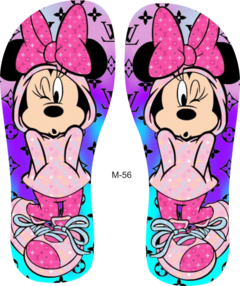 Lonita com estampa de minnie e mickey M-56