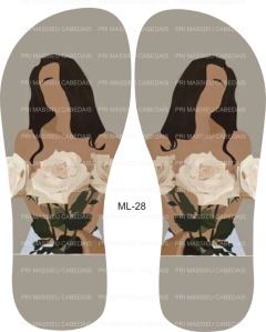 Lonita com estampa de mulher ML-28