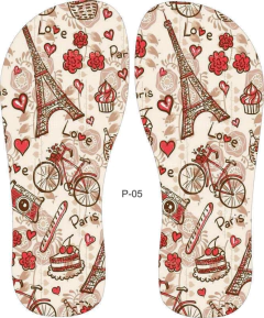 Lonita com estampa de paris P-05